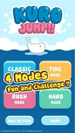 Kuro Jump - Cute Free game app screenshot 6