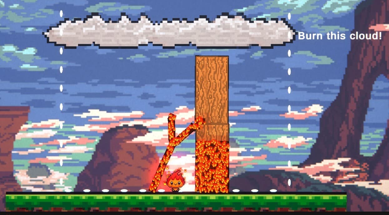 Kindle - A Flaming Hot Puzzle screenshot 2