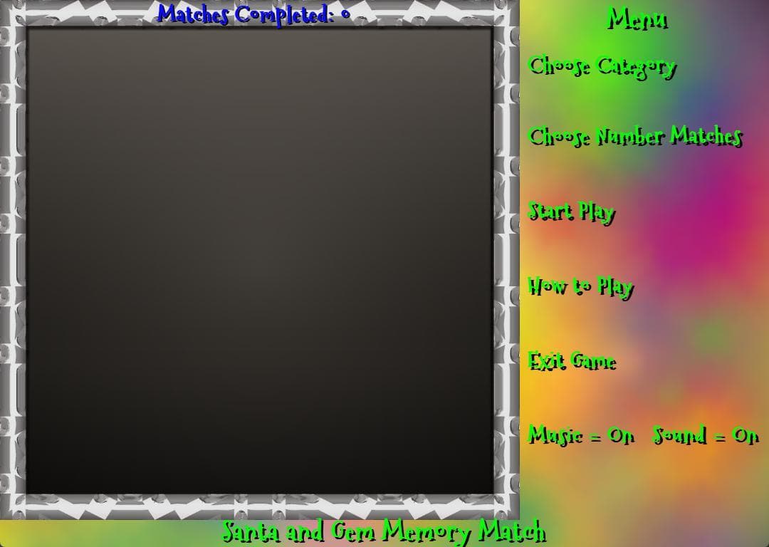 Santa and Gem Memory Match screenshot 2