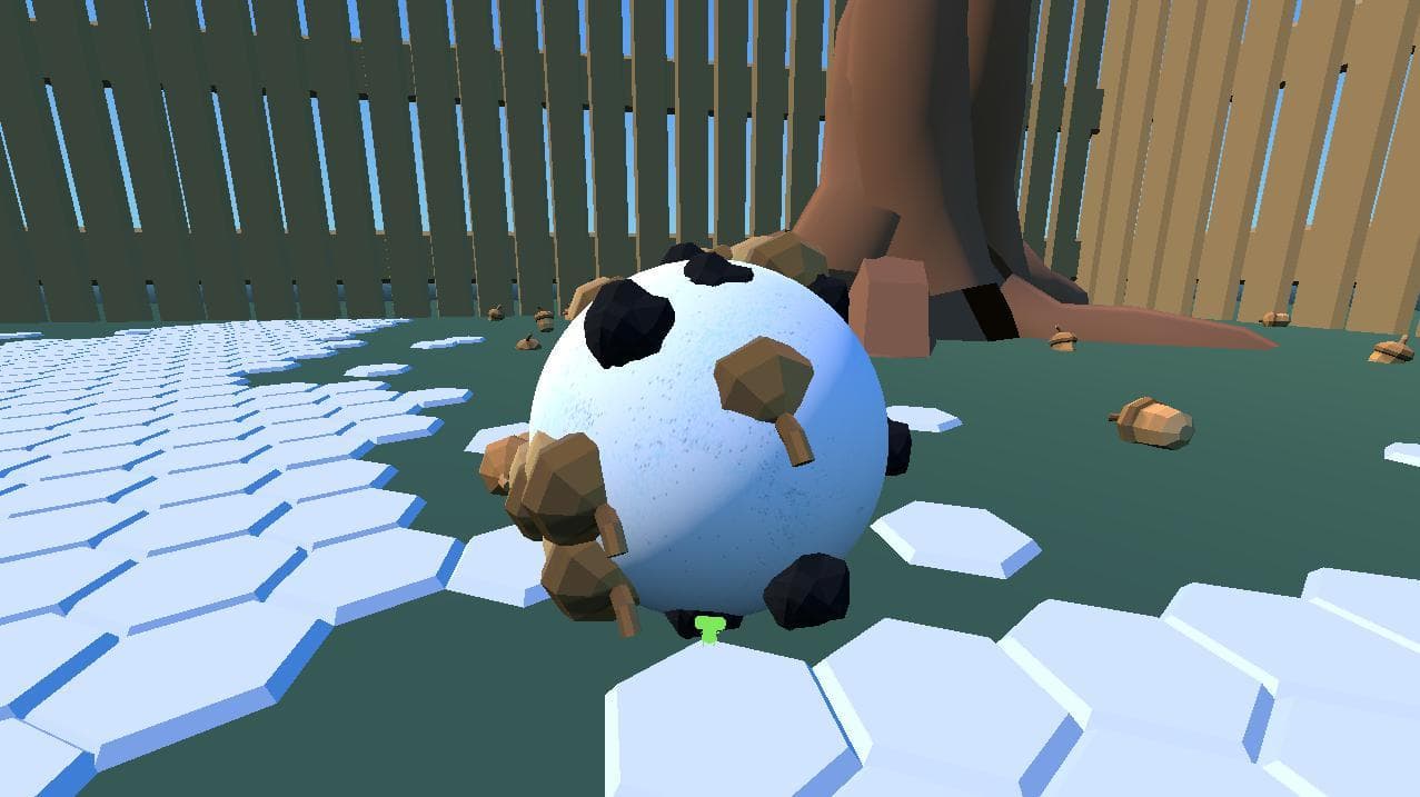 Katamari Snow Day screenshot 4