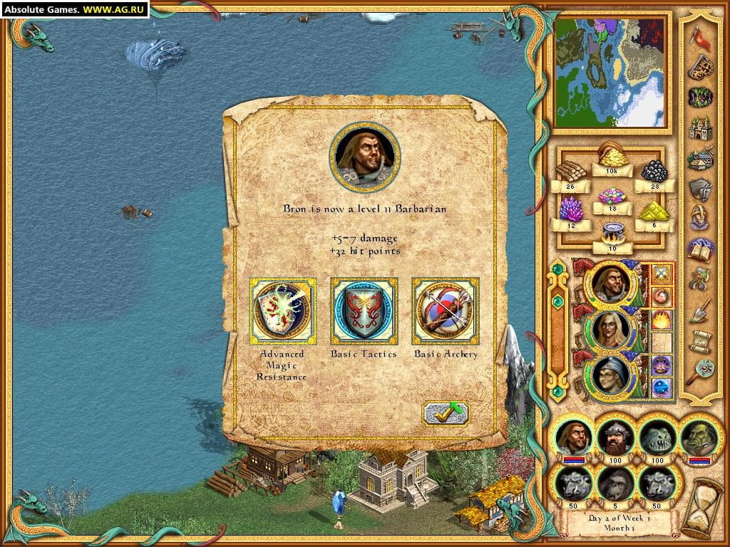 Heroes of Might and Magic 4 screenshot 4