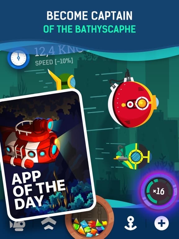 Idle Submarine: Raft to Boat screenshot 2