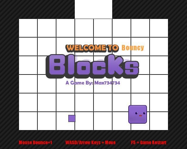 Bouncy Blocks (GMTK Game Jam 2018)