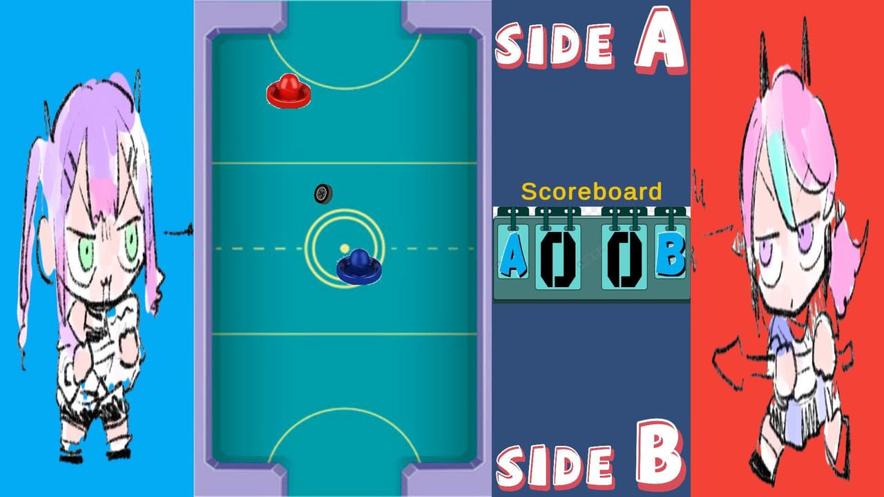 Air Hockey (itch) (ddtsao) screenshot 3
