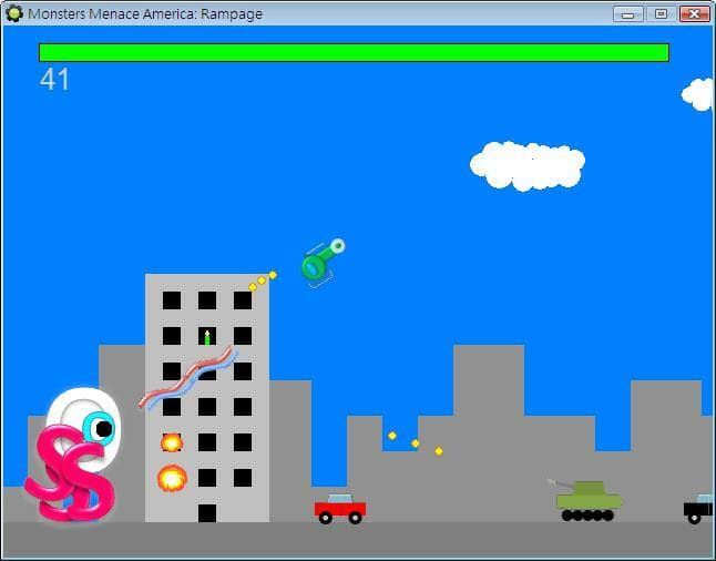 Monsters Menace America: Rampage screenshot 2