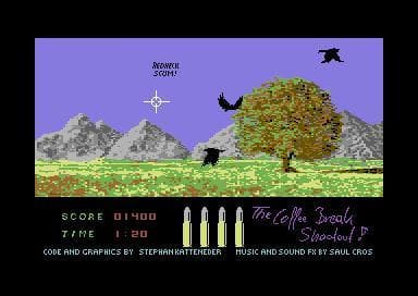 The Coffee Break Shootout / Total Refill (C64) screenshot 3