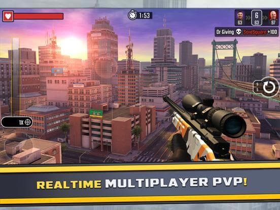 Pure Sniper: City Gun Shooting screenshot 4