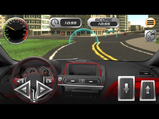 Driving 3D Sport Car in City screenshot 2