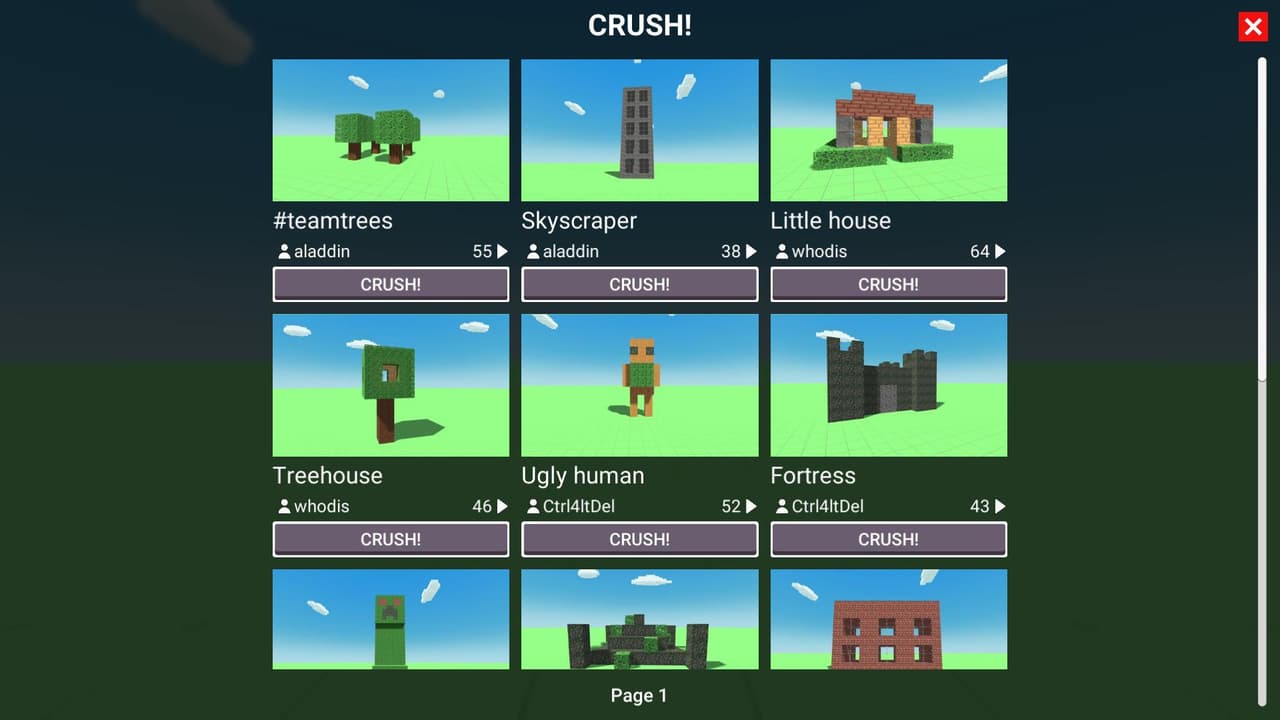 Build and Crush