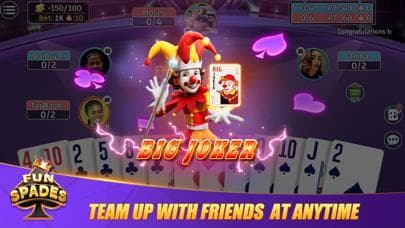 Fun Spades Card Game screenshot 3