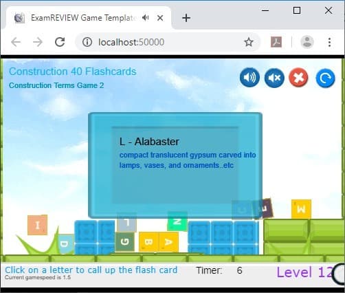 CramFLASH Construction Exams Random Flashcard Apps screenshot 5