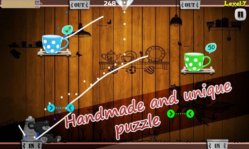 Sugar & Cup: Brain Game screenshot 4