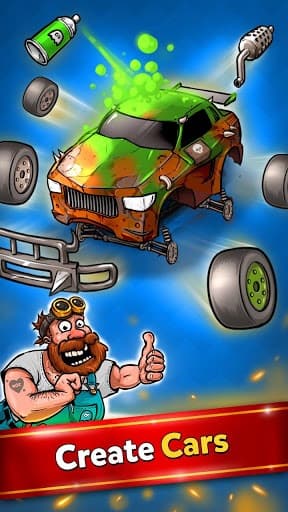 Battle Car Tycoon: Idle Merge games