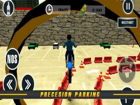 Heavy Bike Parking: Real Moto screenshot 2