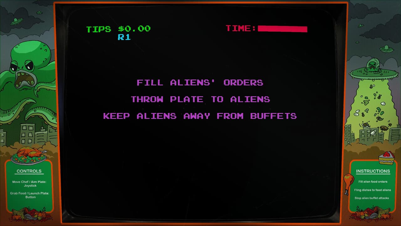 Digital Eclipse Arcade: Invasion of the Buffet Snatchers screenshot 3