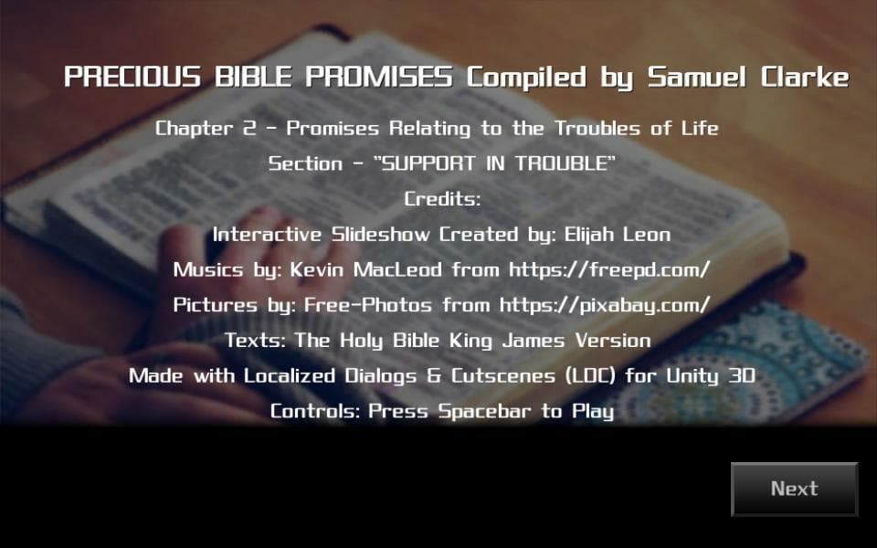 SUPPORT IN TROUBLE slideshow screenshot 2