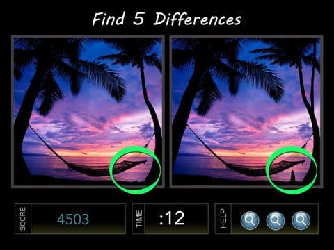 Spot the Difference Image Hunt Puzzle Game - Paradise Edition screenshot 3