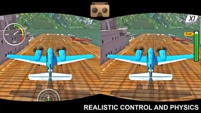 VR Flight Pilot: 3D Airplane Sim-ulator Game-s screenshot 2