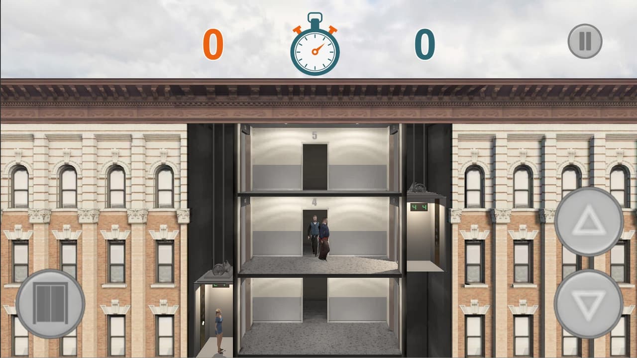 Crazy Lifter 3d: City Battle of Elevators.