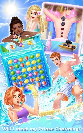 Fashion High School: Beach Party Queen screenshot 4