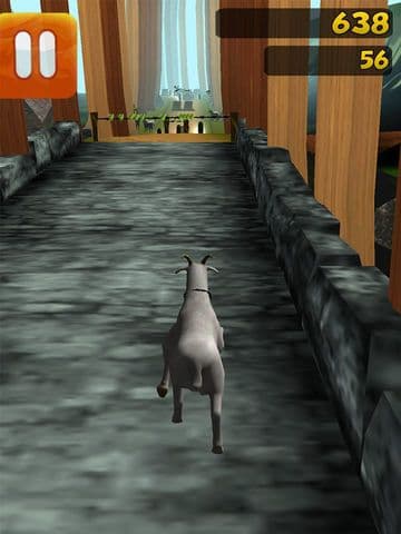 Angry Goat Run - A goat running 3d simulator game screenshot 4
