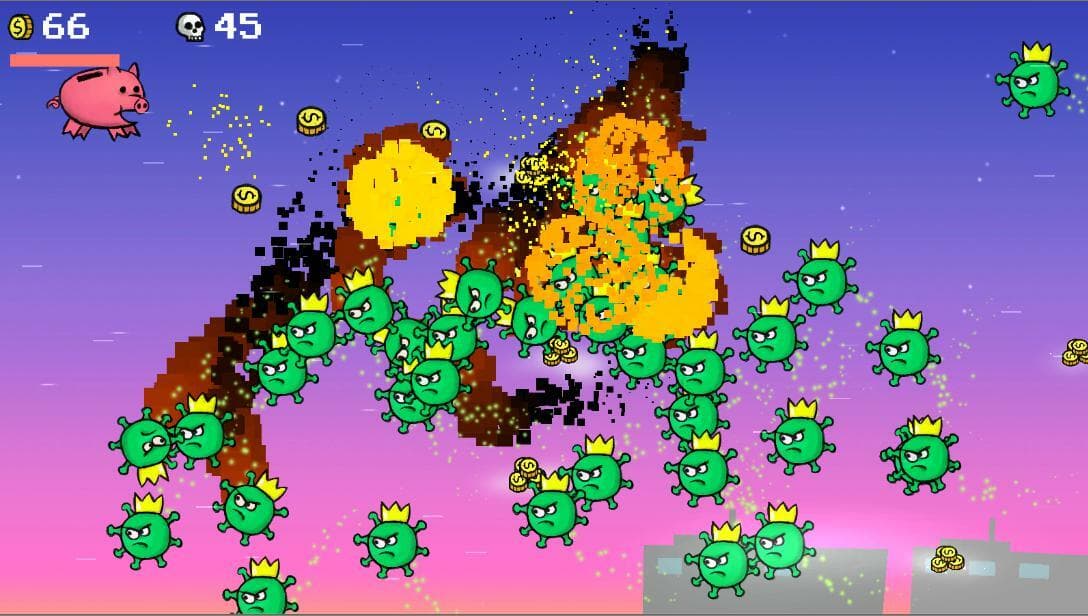 Coronavirus Piggy Bank Ultimate Power