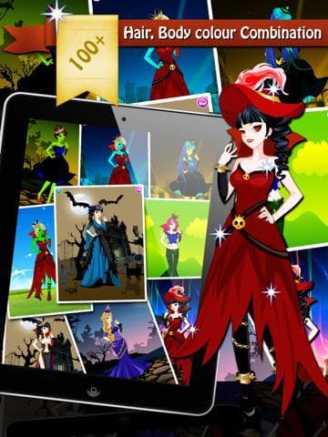 Vampire Makeover & Dressup screenshot 2
