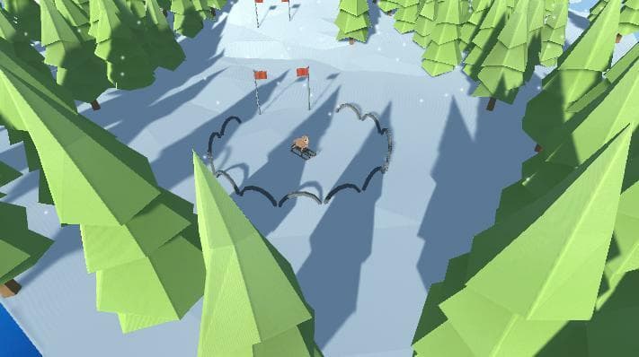 Downhill Cat Sledding