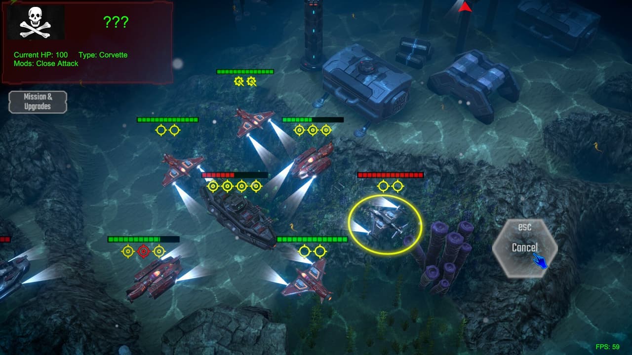 Underwater Wars screenshot 4