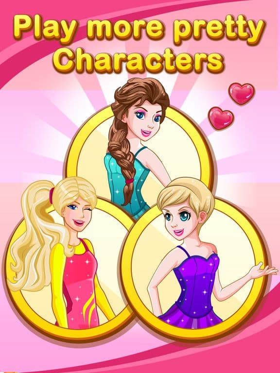 Amazing Princess Gymnastics Horizontal Bar