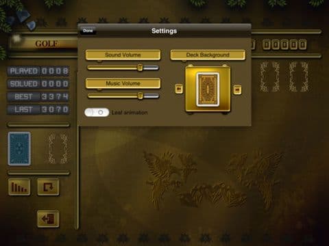 ACC Solitaire [ Golf ] HD Free - Classic Card Game for iPad & iPhone