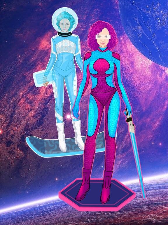 Space Dress Up screenshot 2