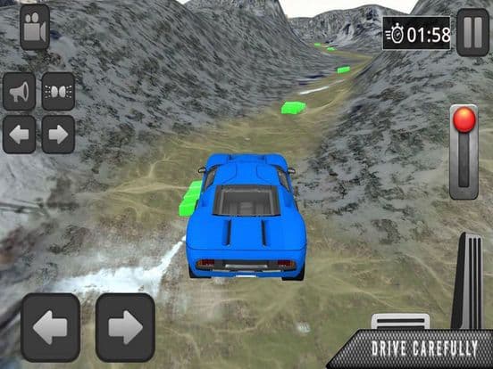 Snow Hill Road Car Driving screenshot 2