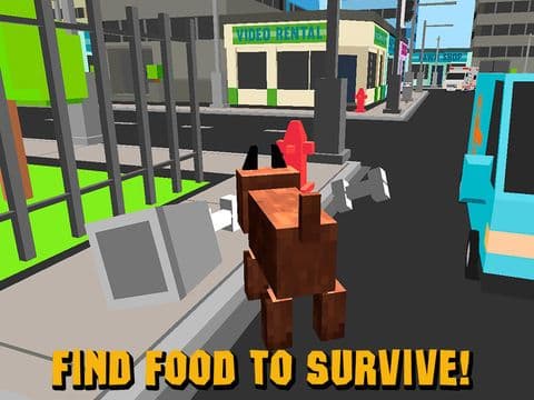Cube World: Dog Simulator 3D screenshot 4