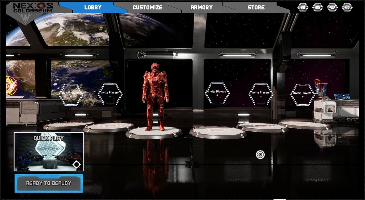 NEX:OS Colosseum screenshot 2
