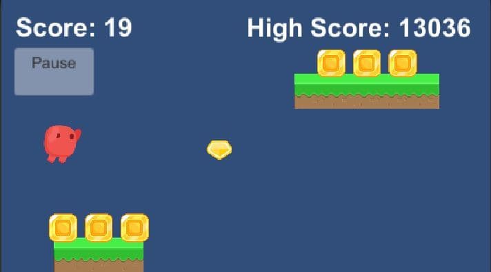 A curious endless runner game screenshot 2