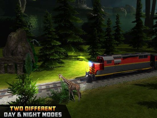 Jungle Train driving: Passenger transport Game