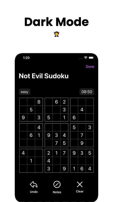 Not Evil Sudoku screenshot 3
