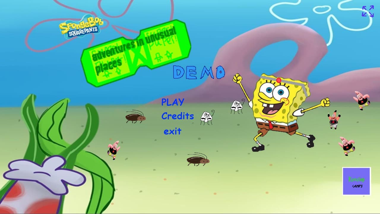 Spongebob Squarepants - Adventures in Unusual Places DEMO screenshot 2