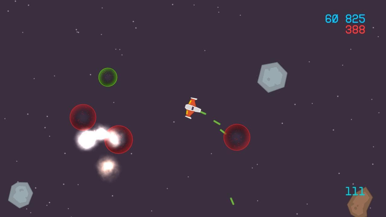 Laser Asteroids screenshot 4