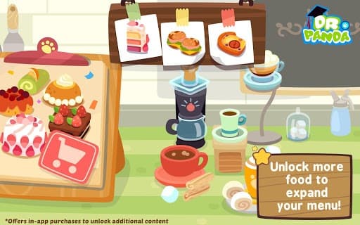 Dr. Panda Café Freemium screenshot 5