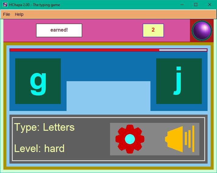 HChapa 2 plus - The free typing game game