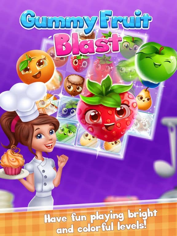 Gummy Fruit Blast screenshot 2