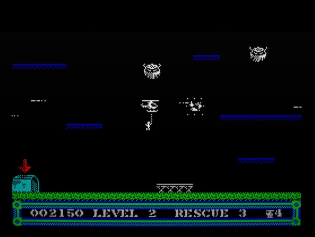 Chopper Defence - ZX Spectrum homebrew screenshot 4