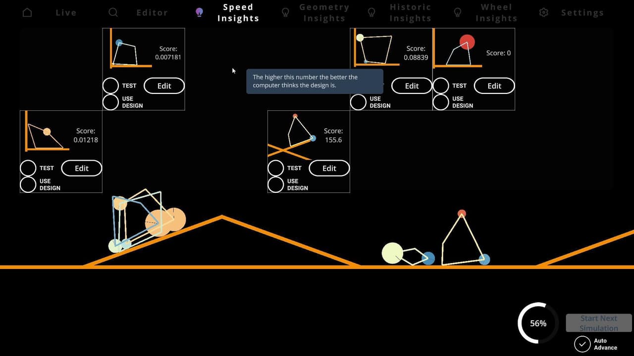 Genetic Car Designer screenshot 2