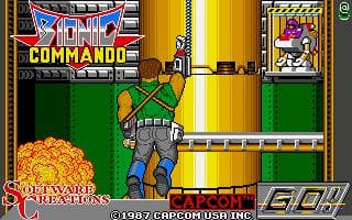 Bionic Commando (1987) screenshot 2