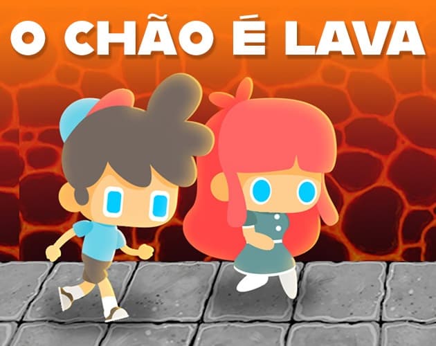 Ler é Divertido: O Chão É Lava!