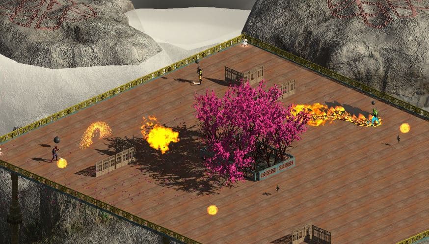 Ninja Tatakae (4 player Battle Game) screenshot 2
