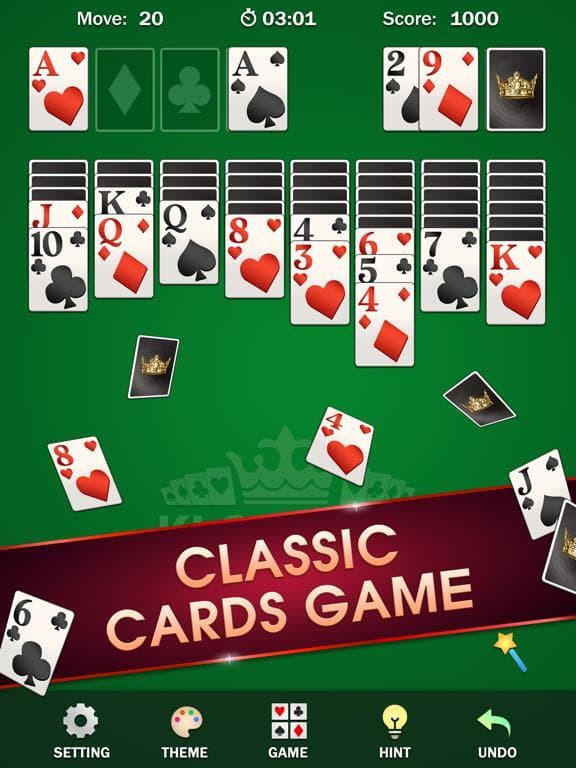 Solitaire ⋆ Brain Puzzle Game screenshot 2