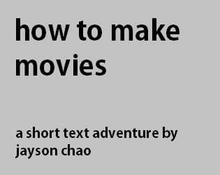 how to make movies